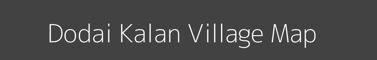 Map of Dodai Kalan Village in Madhya Pradesh Image