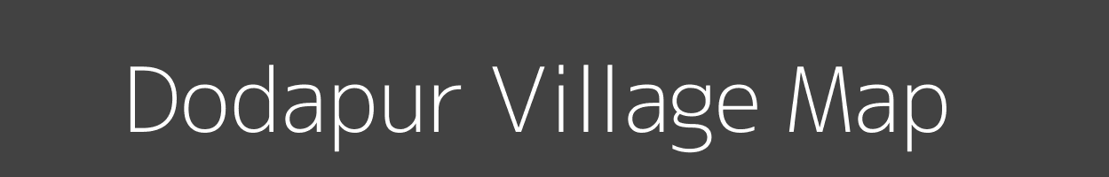 Map of Dodapur Village in Uttar Pradesh Image