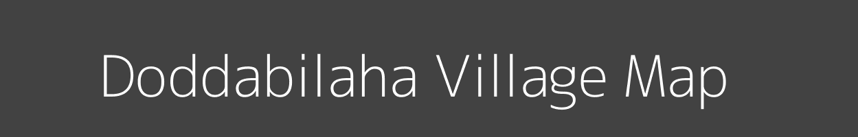 Map of Doddabilaha Village in Karnataka Image