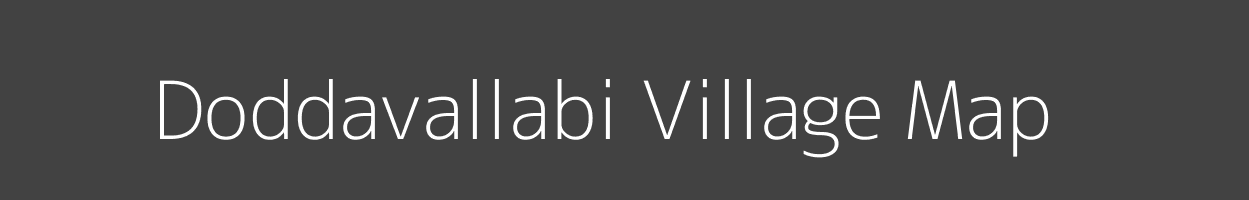 Map of Doddavallabi Village in Karnataka Image