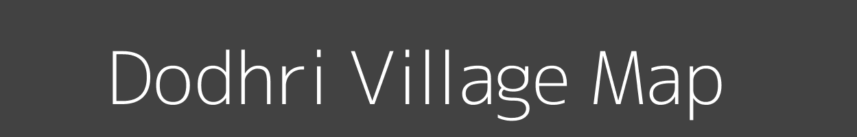 Map of Dodhri Village in Uttar Pradesh Image