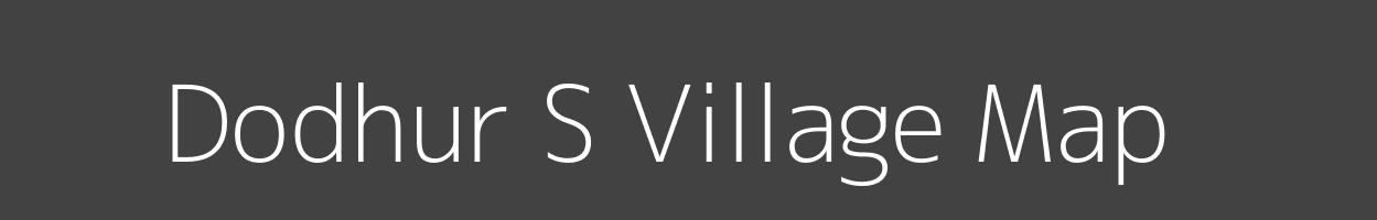 Map of Dodhur S Village in Maharashtra Image