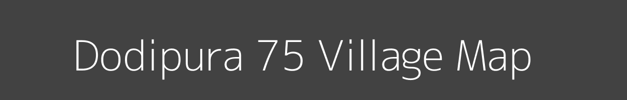 Map of Dodipura 75 Village in Punjab Image