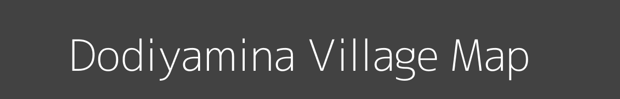 Map of Dodiyamina Village in Madhya Pradesh Image