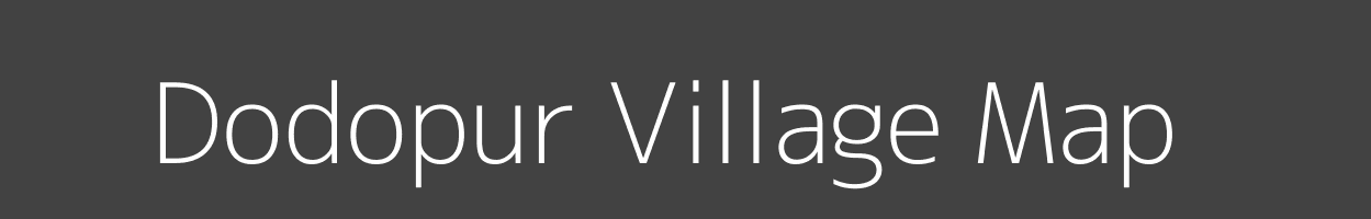 Map of Dodopur Village in Uttar Pradesh Image