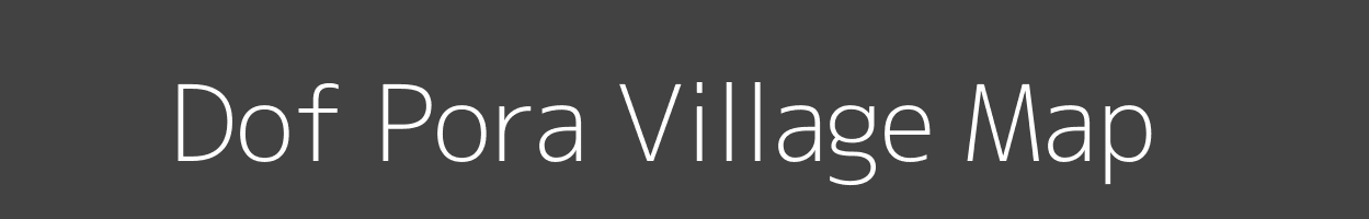 Map of Dof Pora Village in Jammu and Kashmir Image