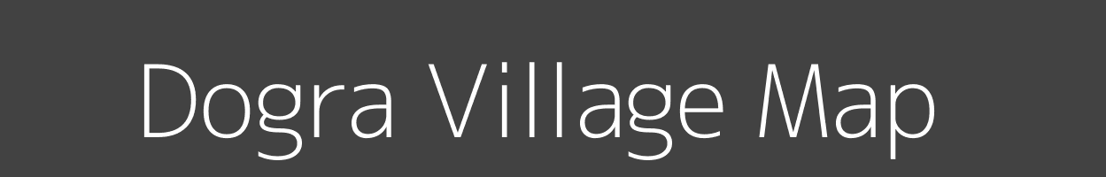 Map of Dogra Village in Madhya Pradesh Image