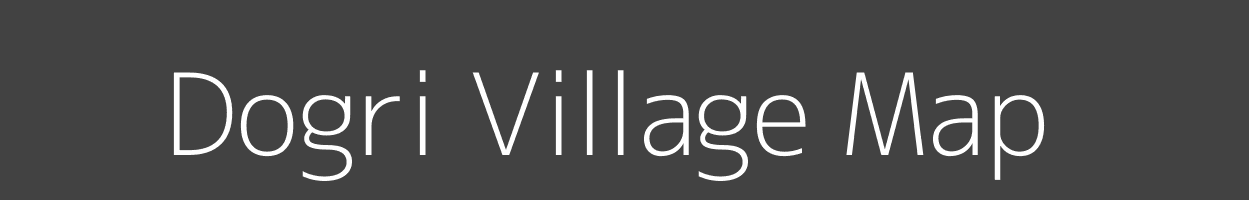 Map of Dogri Village in Rajasthan Image
