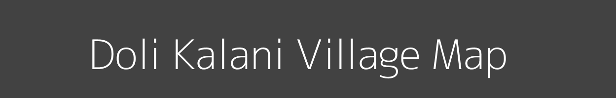 Map of Doli Kalani Village in Rajasthan Image