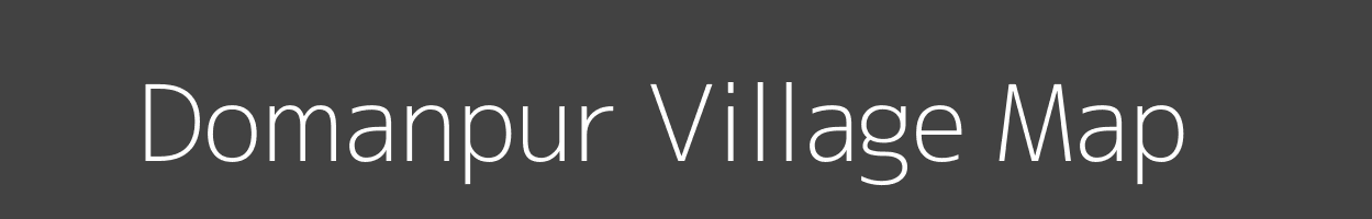 Map of Domanpur Village in Uttar Pradesh Image