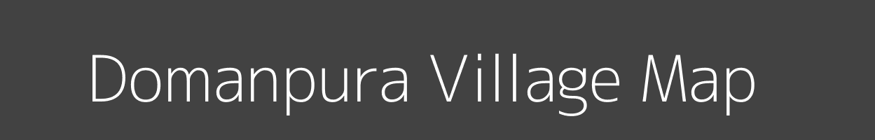 Map of Domanpura Village in Uttar Pradesh Image