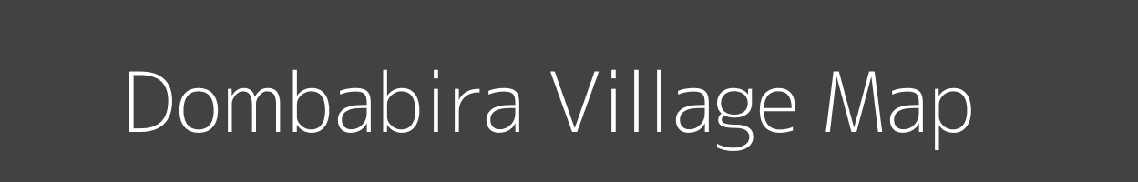 Map of Dombabira Village in Jharkhand Image