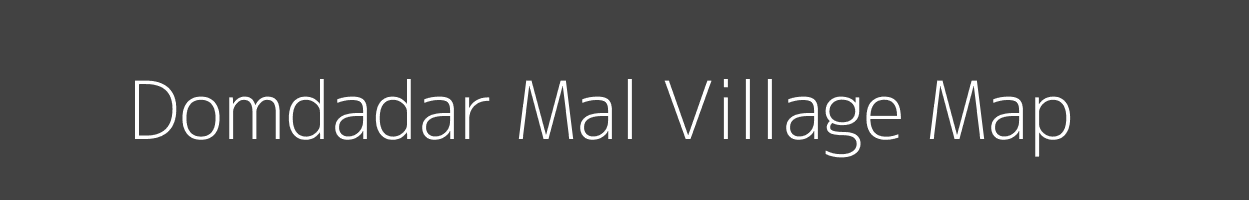 Map of Domdadar Mal Village in Madhya Pradesh Image