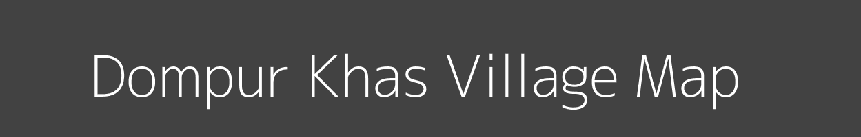 Map of Dompur Khas Village in Uttar Pradesh Image