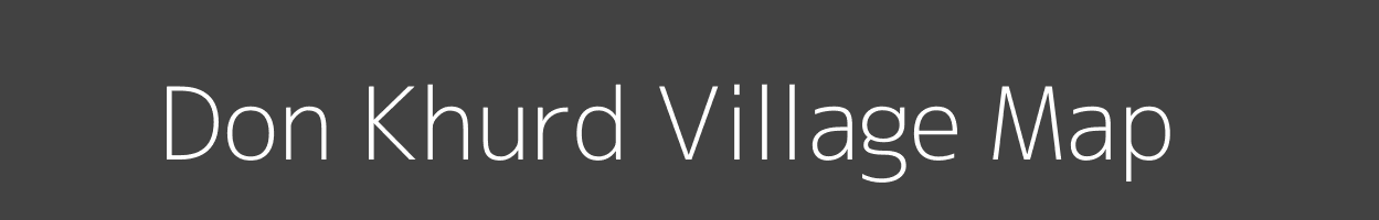 Map of Don Khurd Village in Bihar Image