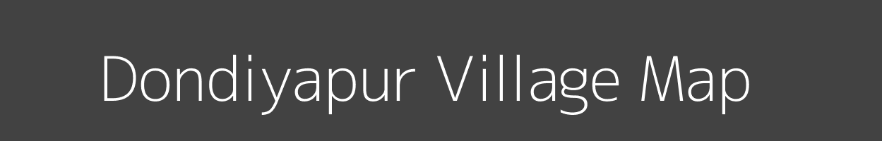 Map of Dondiyapur Village in Madhya Pradesh Image