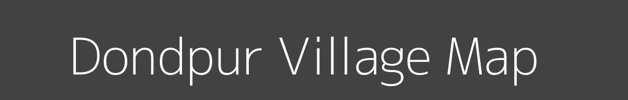 Map of Dondpur Village in Uttar Pradesh Image