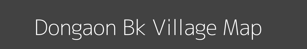 Map of Dongaon Bk Village in Maharashtra Image