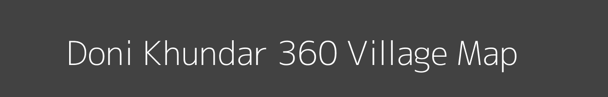 Map of Doni Khundar 360 Village in Punjab Image