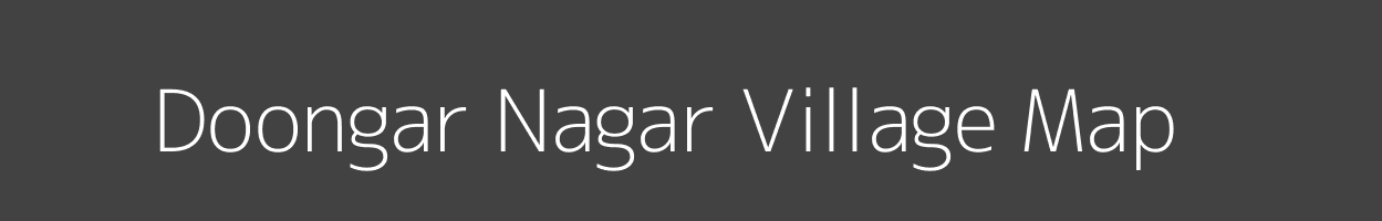 Map of Doongar Nagar Village in Rajasthan Image