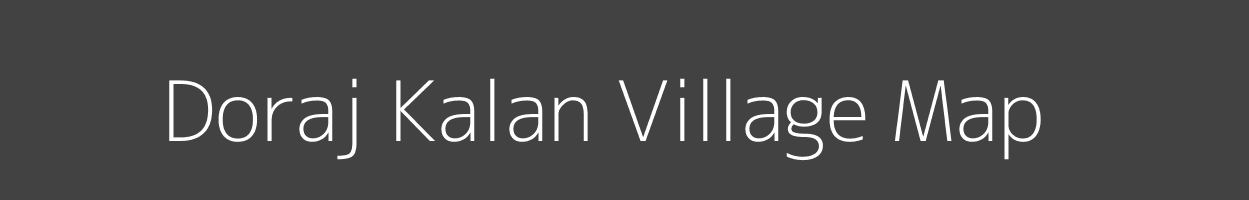 Map of Doraj Kalan Village in Madhya Pradesh Image