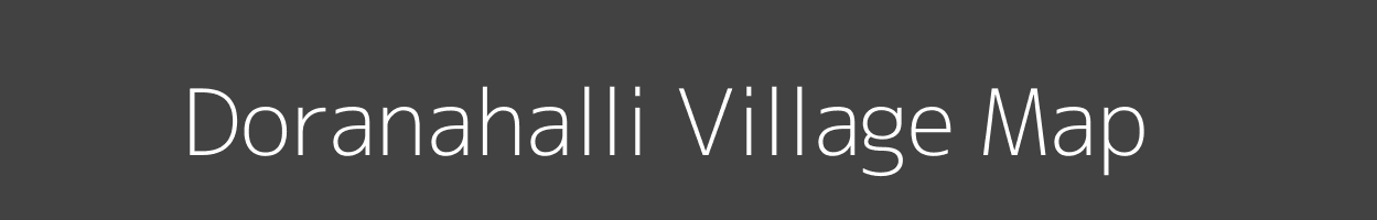 Map of Doranahalli Village in Karnataka Image