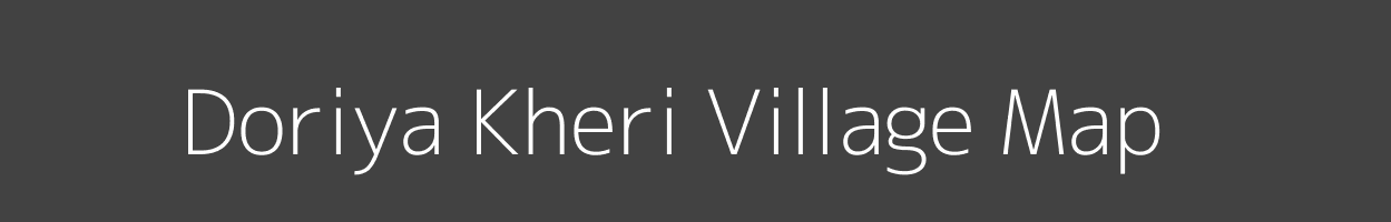 Map of Doriya Kheri Village in Rajasthan Image