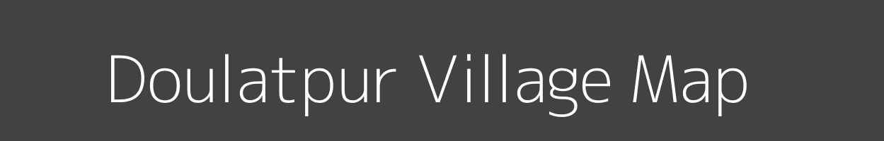 Map of Doulatpur Village in Uttar Pradesh Image