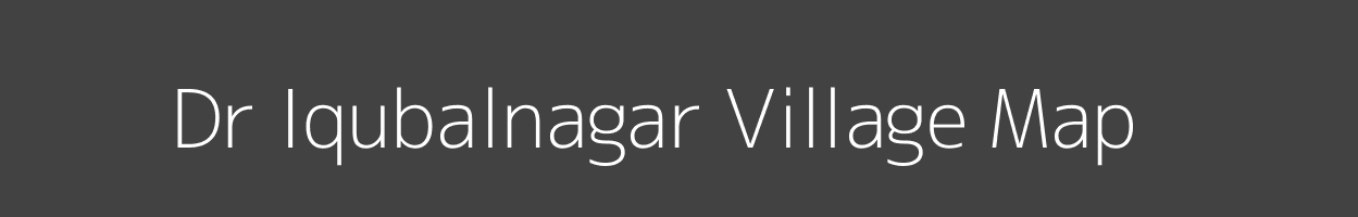 Map of Dr Iqubalnagar Village in Maharashtra Image