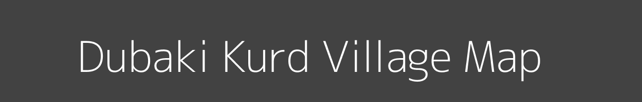 Map of Dubaki Kurd Village in Uttar Pradesh Image