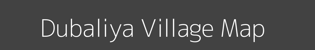 Map of Dubaliya Village in Rajasthan Image