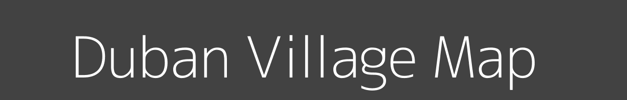 Map of Duban Village in Uttar Pradesh Image