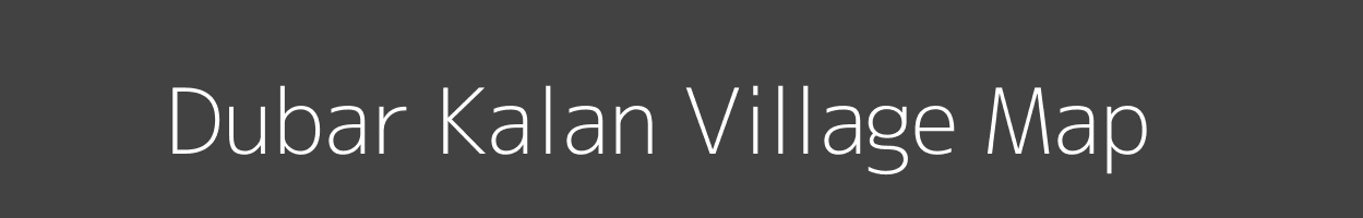 Map of Dubar Kalan Village in Uttar Pradesh Image