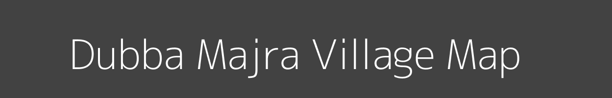 Map of Dubba Majra Village in Maharashtra Image