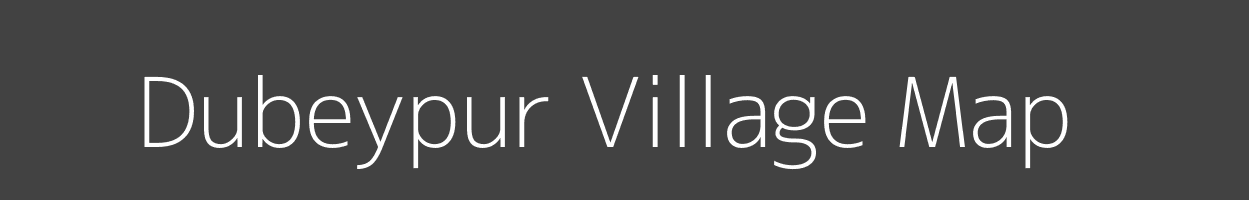 Map of Dubeypur Village in Uttar Pradesh Image