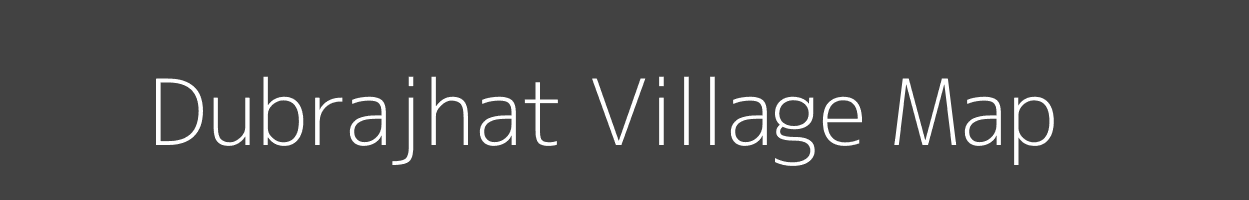 Map of Dubrajhat Village in West Bengal Image