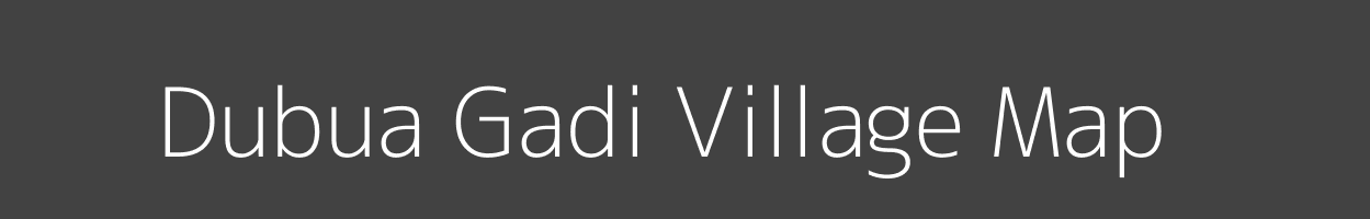 Map of Dubua Gadi Village in Odisha Image