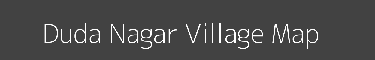 Map of Duda Nagar Village in Rajasthan Image