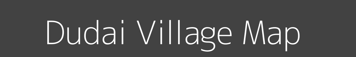 Map of Dudai Village in Uttar Pradesh Image