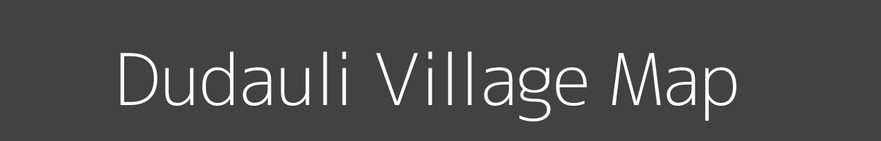 Map of Dudauli Village in Uttar Pradesh Image