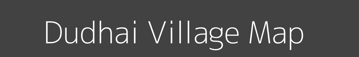 Map of Dudhai Village in Uttar Pradesh Image