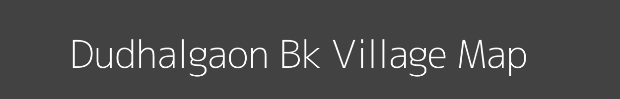 Map of Dudhalgaon Bk Village in Maharashtra Image