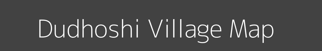 Map of Dudhoshi Village in Maharashtra Image