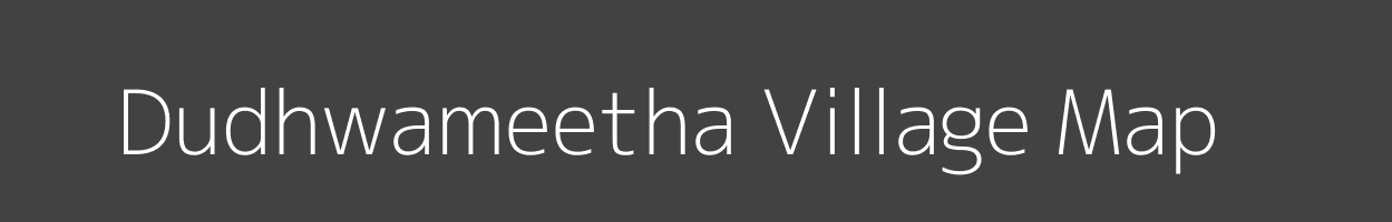 Map of Dudhwameetha Village in Rajasthan Image