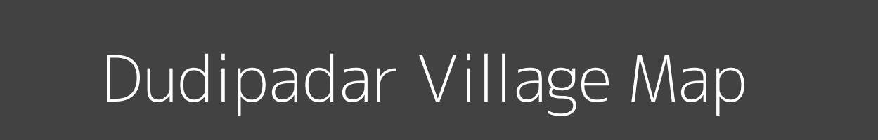 Map of Dudipadar Village in Odisha Image