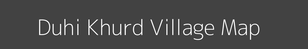 Map of Duhi Khurd Village in Uttar Pradesh Image