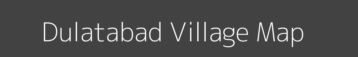 Map of Dulatabad Village in Uttar Pradesh Image