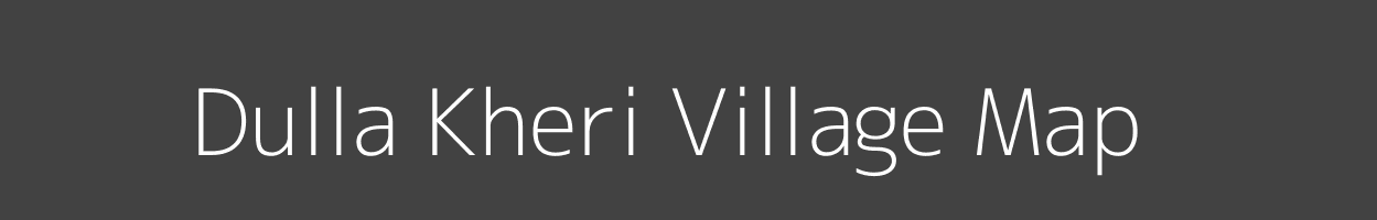 Map of Dulla Kheri Village in Uttar Pradesh Image