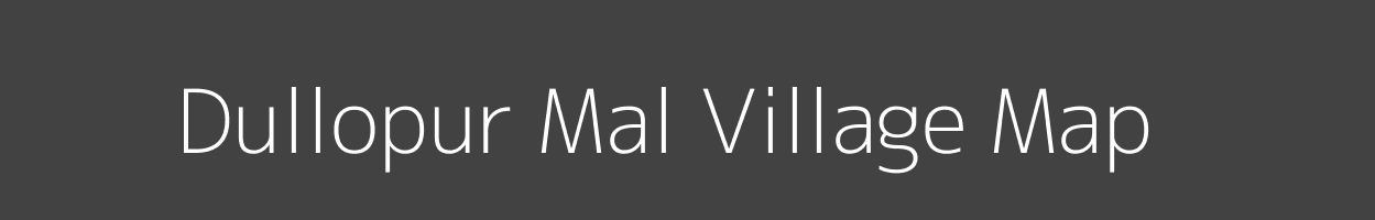 Map of Dullopur Mal Village in Madhya Pradesh Image