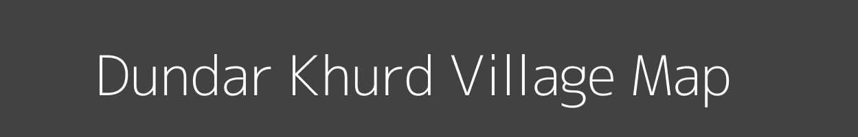 Map of Dundar Khurd Village in Jharkhand Image